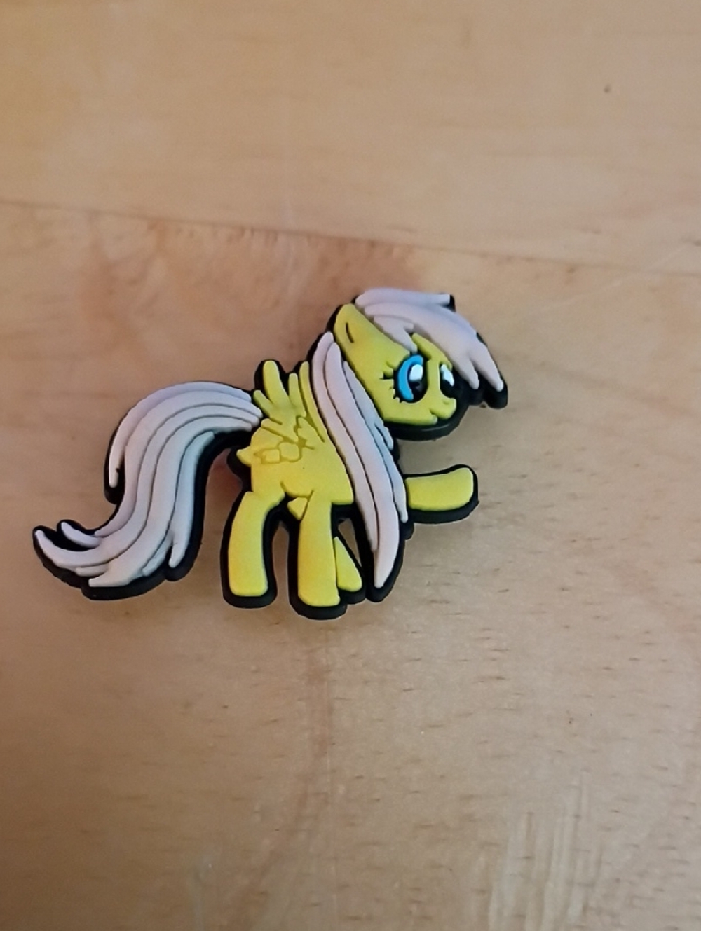10 for $10 Jibbitz Croc Charms - My Little Pony Yellow2 - New Shoe Charm